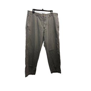 J Crew Vintage Straight Chino Gray Pants Men 38 Waist 31 Length